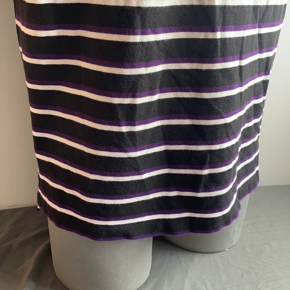 Polo Ralph Lauren Black and Purple Polo Shirt L . - Picture 3 of 8